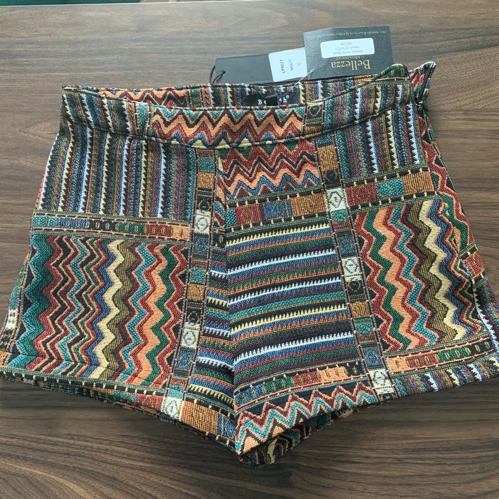 LAST DAY TO BUY  Tribal Pattern Shorts